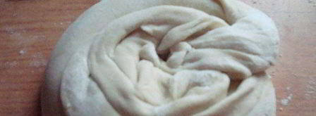 слоеные лепешки. Шаг 4