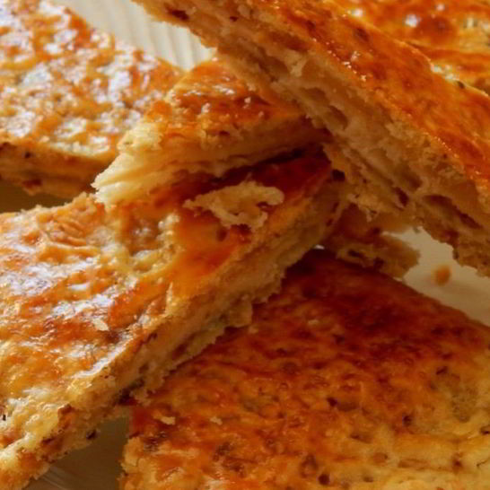 Рецепт сырно-ореховой лепешка