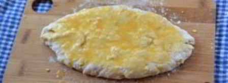 сырные лепешки на кефире. Шаг 6