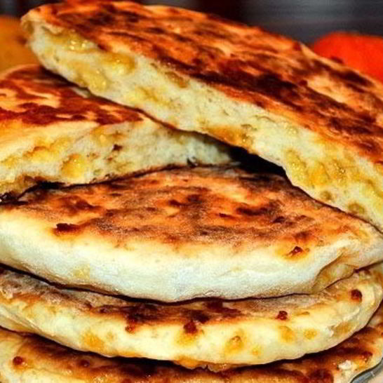 Рецепт сырных лепешек