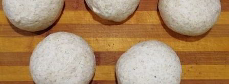 цельнозерновая лепешка с тунцом, креветками и перечным соусом. Шаг 11