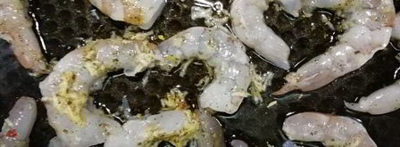 цельнозерновая лепешка с тунцом, креветками и перечным соусом. Шаг 16