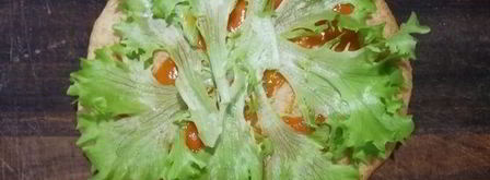 цельнозерновая лепешка с тунцом, креветками и перечным соусом. Шаг 20