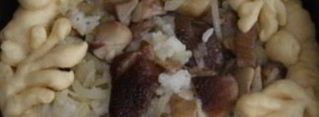 внушительный расстегай лепешкой. Шаг 5