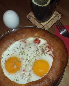 Завтрак в лепешке