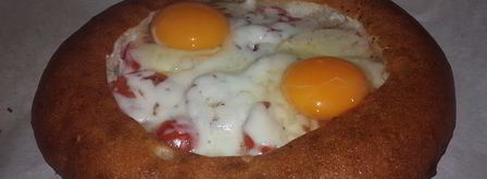 завтрак в лепешке. Шаг 4