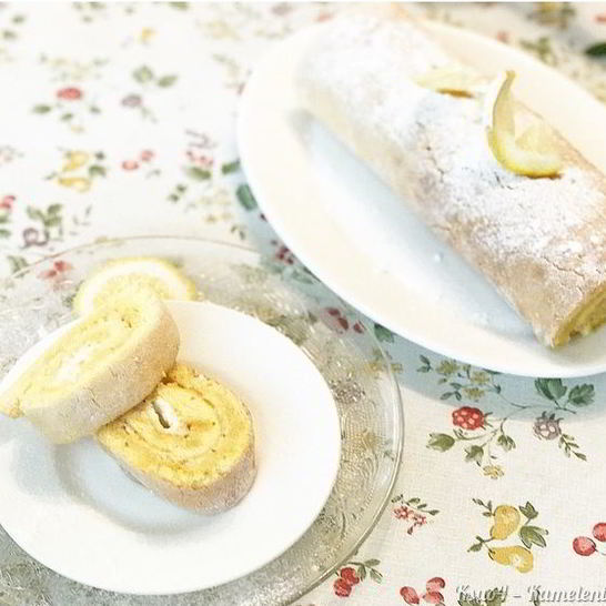 Рецепт лимонный рулет