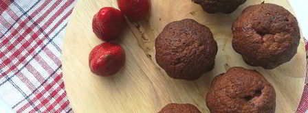 бананово-клубничные маффины. Шаг 6