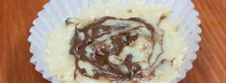 банановые маффины с нутеллой. Шаг 5