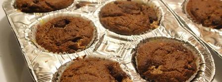 безглютеновые карамельные маффины со сливами. Шаг 7