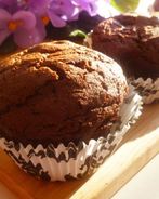 Брауни-маффины с орехами