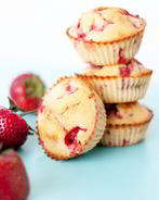 Клубничные маффины