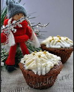 Кофейно-шоколадные маффины