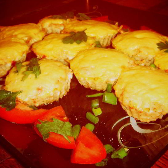 Рецепт куриных маффинов