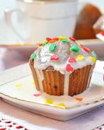 Лимонные маффины на кефире