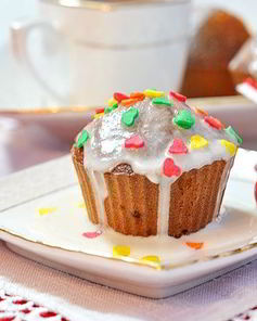 Лимонные маффины на кефире