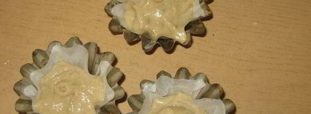 маффины банановые с кофейным кремом. Шаг 4