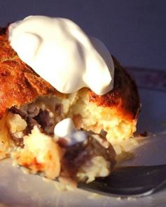 Маффины из кабачков с грибами