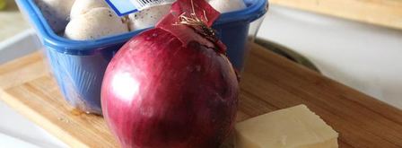 маффины из кабачков с грибами. Шаг 2