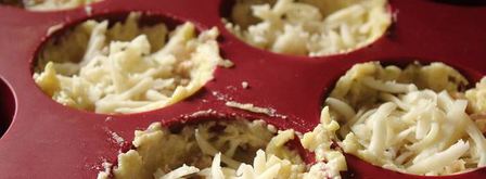 маффины из кабачков с грибами. Шаг 5