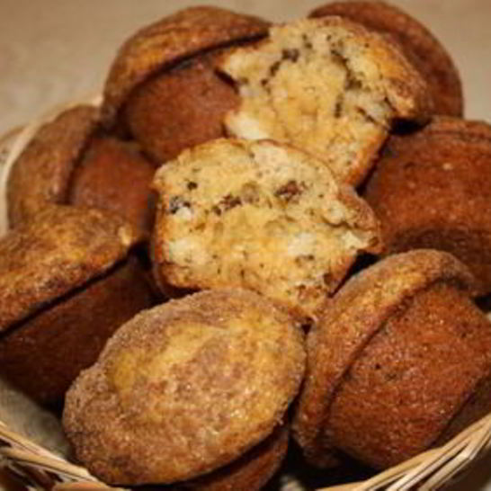 Рецепт маффинов на кислом молоке с яблоками