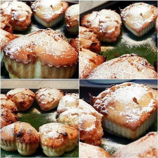 Рецепт маффинов с белым шоколадом и виноградом