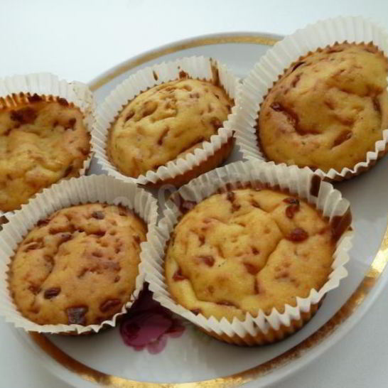 Рецепт маффинов с горчицей и пармезаном