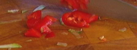 маффины с кабачком, фетой и зеленым луком. Шаг 4