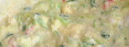 маффины с кабачком, фетой и зеленым луком. Шаг 10