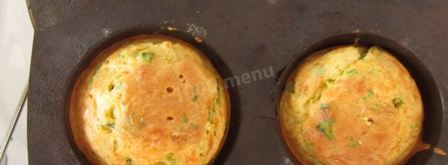 маффины с кабачком и сыром. Шаг 6