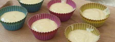 маффины с клубникой. Шаг 7