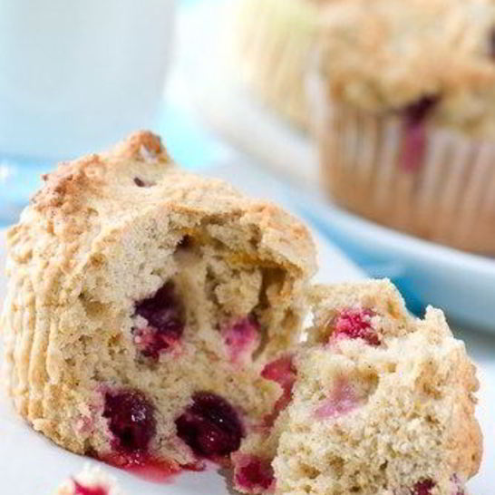 Рецепт маффинов с клюквой и мускатным орехом