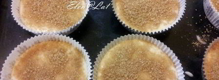 маффины с корицей, коричневым сахаром и вареньем. Шаг 3