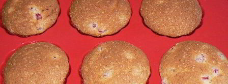 маффины с красной смородиной. Шаг 7