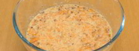 маффины с курагой, фундуком и морковью. Шаг 7