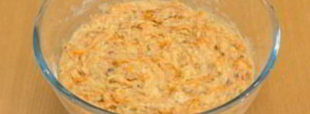 маффины с курагой, фундуком и морковью. Шаг 8