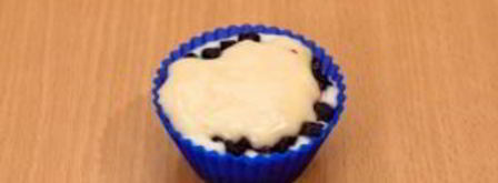 маффины с маскарпоне и ягодами. Шаг 12