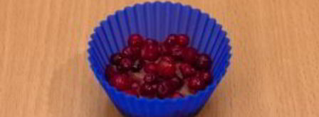 маффины с маскарпоне и ягодами. Шаг 9