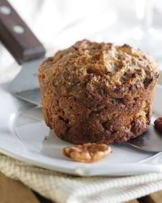 Маффины с орехами, курагой и инжиром