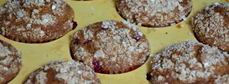 маффины с овсяными хлопьями и смородиной. Шаг 8