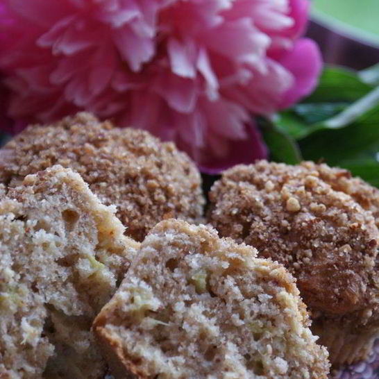 Рецепт маффинов с ревенем