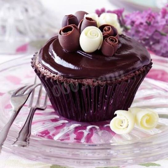 Рецепт маффинов с шоколадным ликером