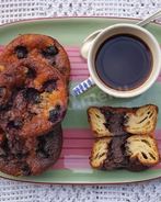 Маффины с шоколадом и аронией