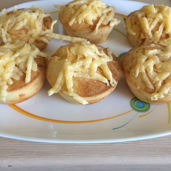 Рецепт маффинов с сыром