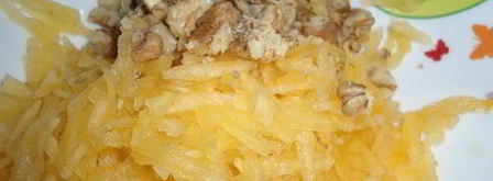 маффины с тертой тыквой и грецкими орехом. Шаг 2