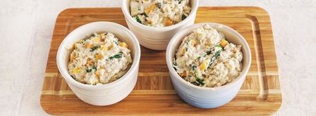 маффины с тыквой и шпинатом. Шаг 5