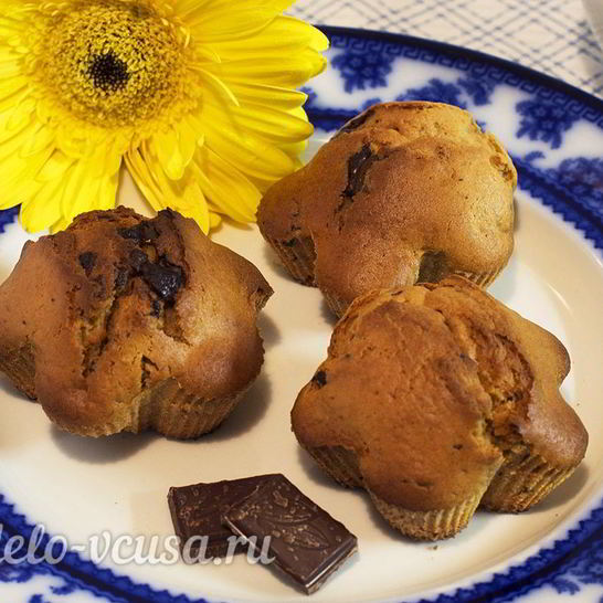 Рецепт маффинов с вареной сгущенкой