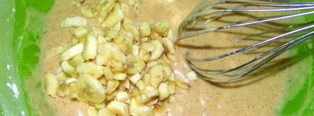 медовые маффины с бананом, корицей и маком. Шаг 6