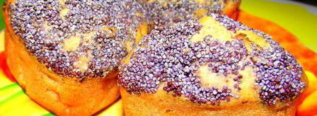 медовые маффины с бананом, корицей и маком. Шаг 10