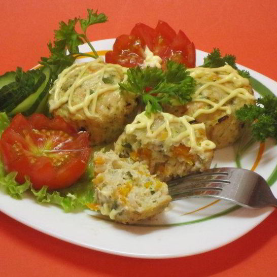 Рецепт мясных маффинов